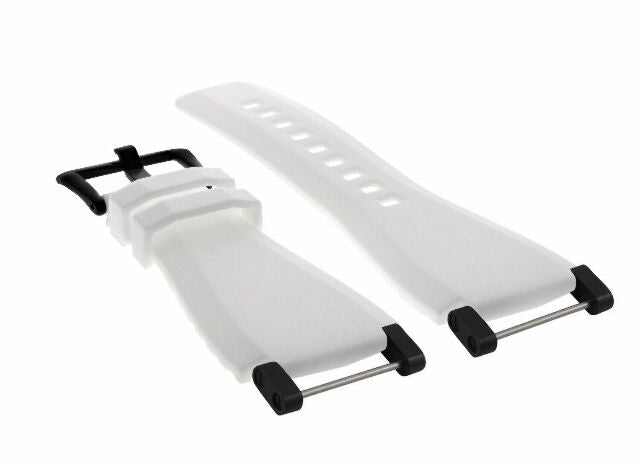 24MM FOR SUUNTO CORE RUBBER SILICONE REPLACEMENT WATCH BAND STRAP + BLACK ADAPTER