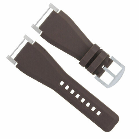24MM FOR SUUNTO CORE REPLACEMENT SILICONE RUBBER WATCH BAND STRAP + STEEL ADAPTER