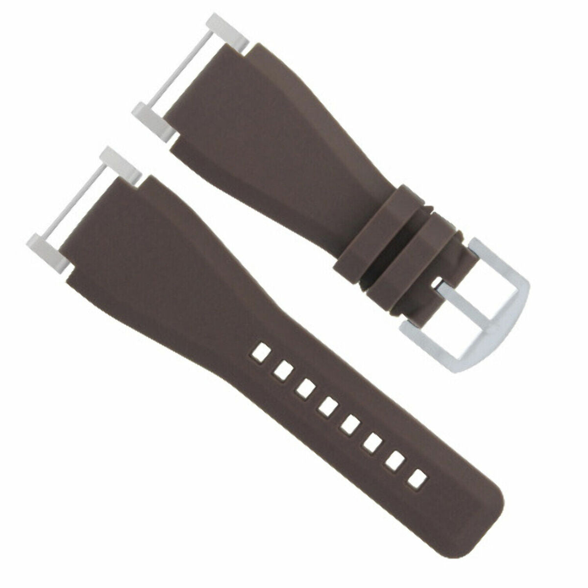 24MM FOR SUUNTO CORE REPLACEMENT SILICONE RUBBER WATCH BAND STRAP + STEEL ADAPTER