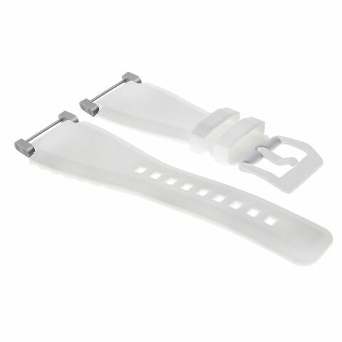 24MM FOR SUUNTO CORE REPLACEMENT SILICONE RUBBER WATCH BAND STRAP + STEEL ADAPTER