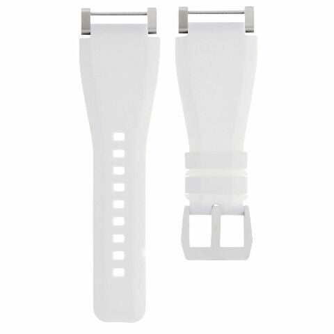 24MM FOR SUUNTO CORE REPLACEMENT SILICONE RUBBER WATCH BAND STRAP + STEEL ADAPTER