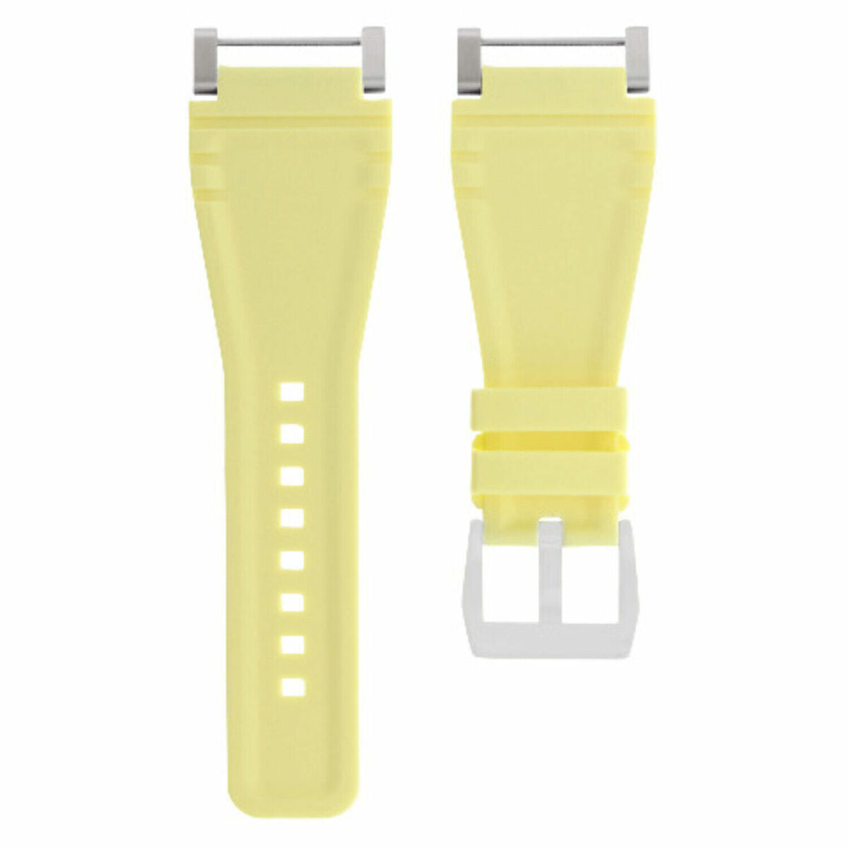24MM FOR SUUNTO CORE REPLACEMENT SILICONE RUBBER WATCH BAND STRAP + STEEL ADAPTER