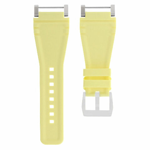 24MM FOR SUUNTO CORE REPLACEMENT SILICONE RUBBER WATCH BAND STRAP + STEEL ADAPTER