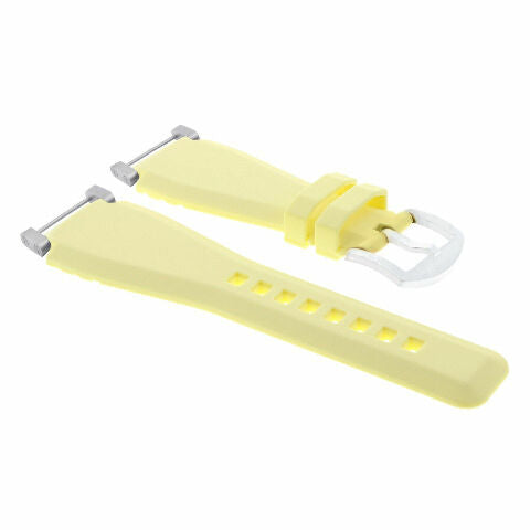 24MM FOR SUUNTO CORE REPLACEMENT SILICONE RUBBER WATCH BAND STRAP + STEEL ADAPTER