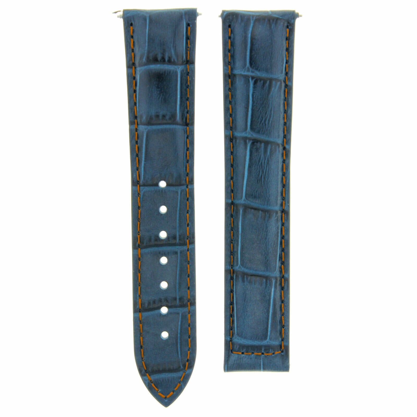 18-19-20-22-24MM LEATHER WATCH BAND STRAP FOR OMEGA SEAMASTER PLANET SPEEDMASTER