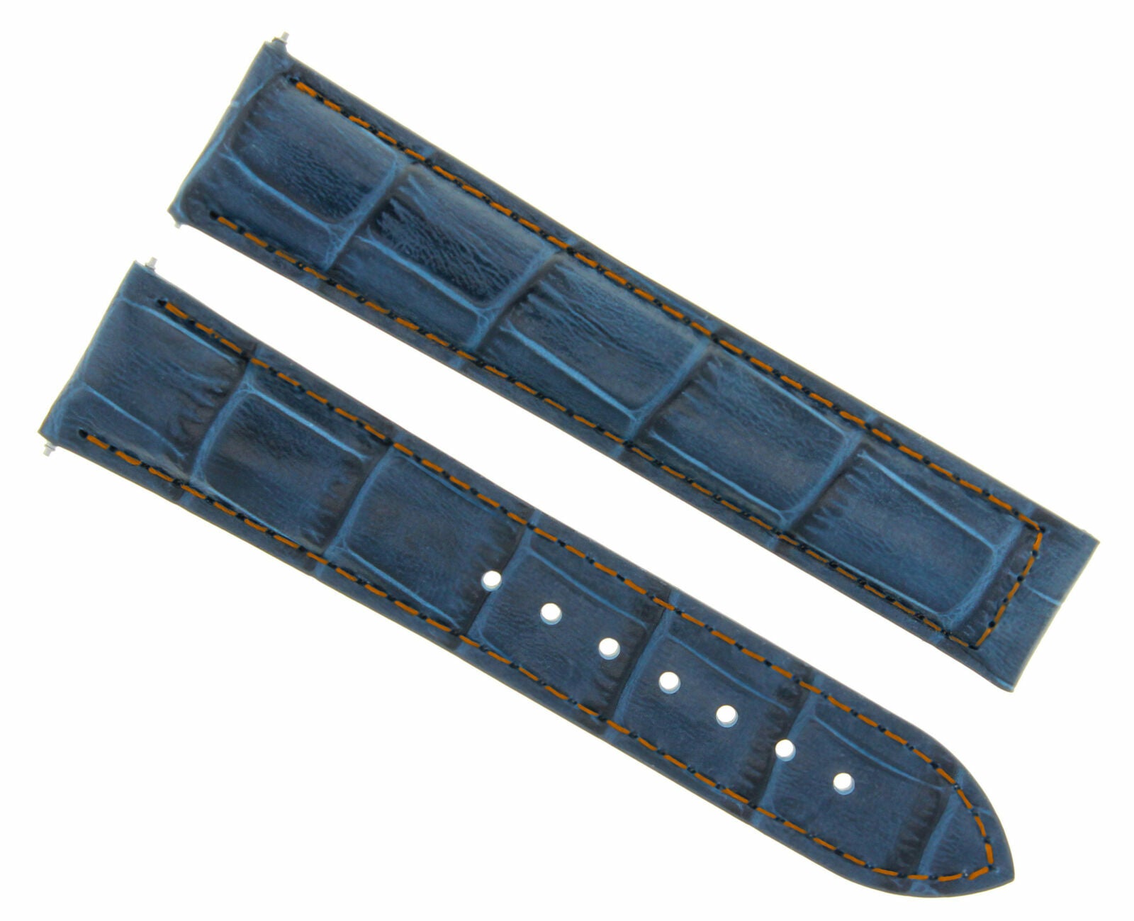 18-19-20-22-24MM LEATHER WATCH BAND STRAP FOR OMEGA SEAMASTER PLANET SPEEDMASTER