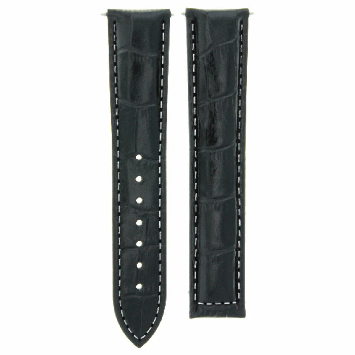 18-19-20-22-24MM LEATHER WATCH BAND STRAP FOR OMEGA SEAMASTER PLANET SPEEDMASTER