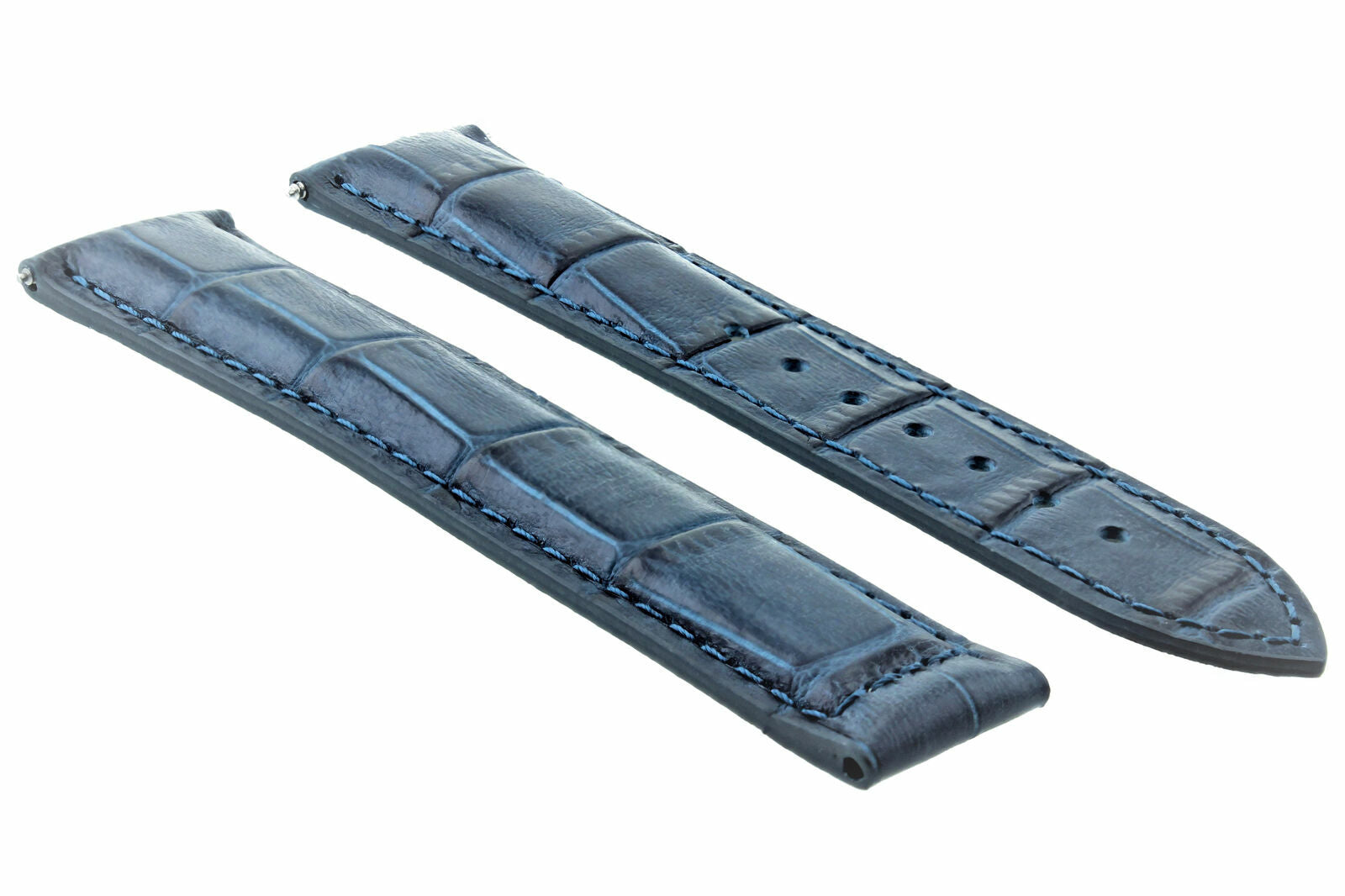 18-19-20-22-24MM LEATHER WATCH BAND STRAP FOR OMEGA SEAMASTER PLANET SPEEDMASTER