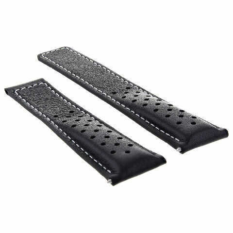 20MM LUG WITH 16MM BUCKLE WIDTH LEATHER WATCH BAND STRAP DEPLOYMENT CLASP