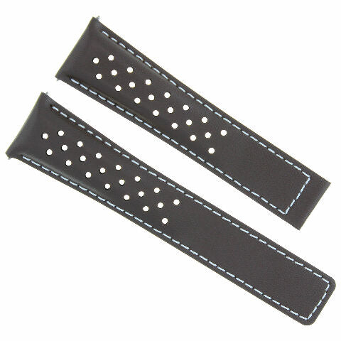 20MM LUG WITH 16MM BUCKLE WIDTH LEATHER WATCH BAND STRAP DEPLOYMENT CLASP