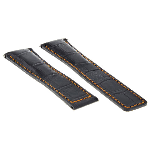 20-22MM REPLACEMENT LEATHER WATCH STRAP BAND ITALY CALF LEATHER UNIVERSAL