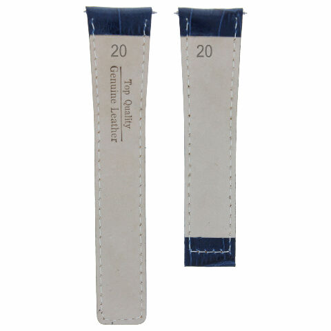 20-22MM REPLACEMENT LEATHER WATCH STRAP BAND ITALY CALF LEATHER UNIVERSAL