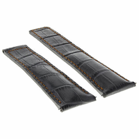 20-22MM REPLACEMENT LEATHER WATCH STRAP BAND ITALY CALF LEATHER UNIVERSAL