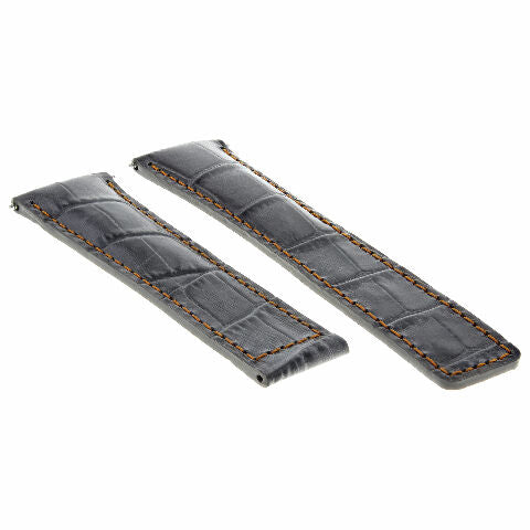 20-22MM REPLACEMENT LEATHER WATCH STRAP BAND ITALY CALF LEATHER UNIVERSAL