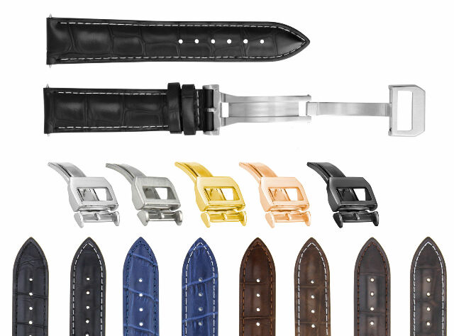 19-20-21-22-23MM LEATHER WATCH STRAP BAND FOR IWC PILOT PORTUGESE TOP GUN WATCH