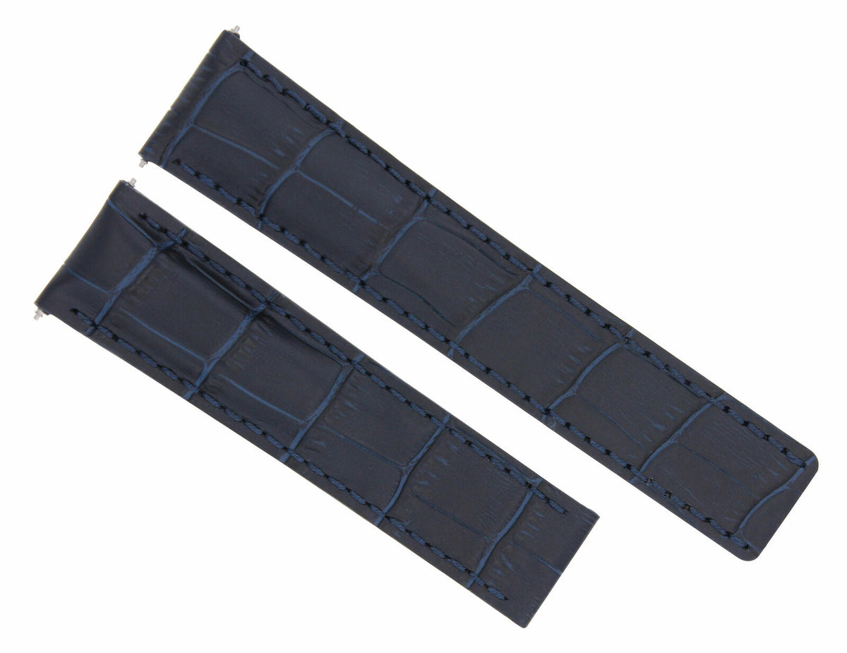 22-24MM Leather Strap Band for Breitling Navitimer Pilot Superocean Bentley Colt