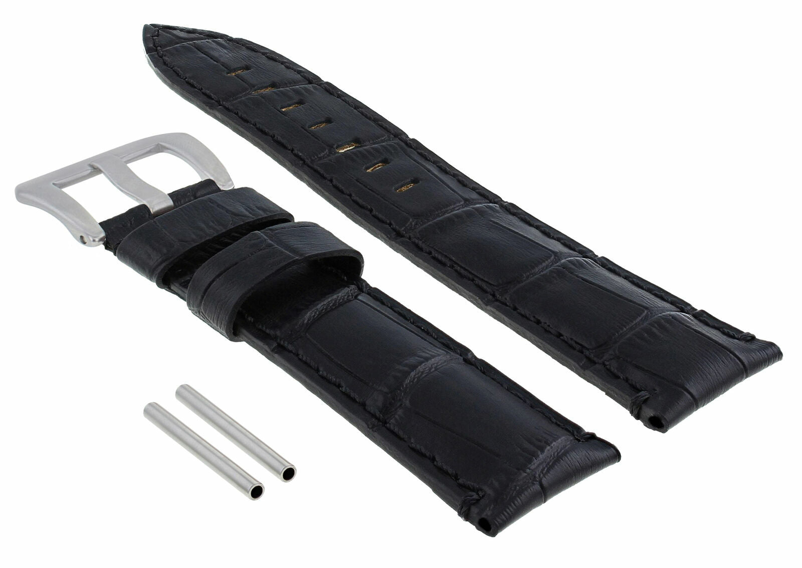 22-24MM LEATHER WATCH BAND STRAP FOR 40-44MM PANERAI MARINA RADIOMIR GMT WATCH