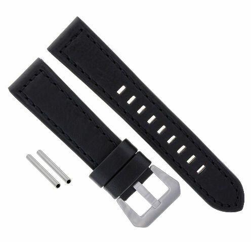 22 -24MM LEATHER WATCH BAND STRAP FOR PAM PANERAI MARINA LUMINOR WATCH LONG