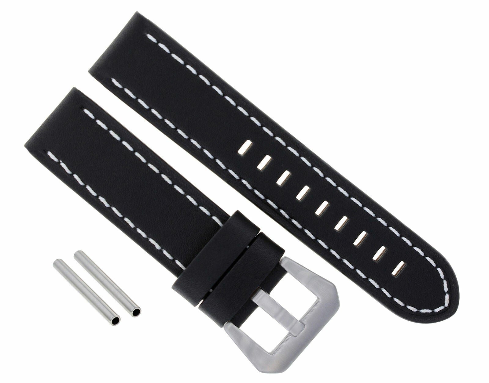 22 -24MM LEATHER WATCH BAND STRAP FOR PAM PANERAI MARINA LUMINOR WATCH LONG