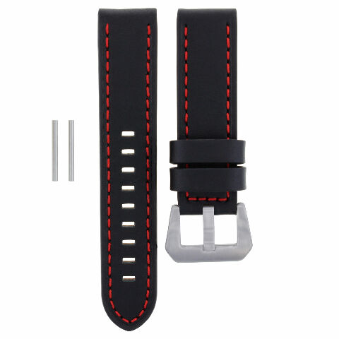 22 -24MM LEATHER WATCH BAND STRAP FOR PAM PANERAI MARINA LUMINOR WATCH LONG