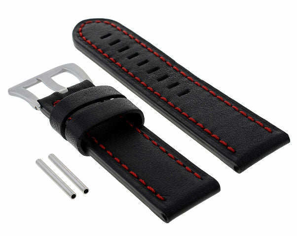 22 -24MM LEATHER WATCH BAND STRAP FOR PAM PANERAI MARINA LUMINOR WATCH LONG