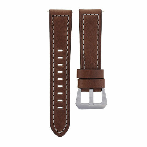 22 -24MM LEATHER WATCH BAND STRAP FOR PAM PANERAI MARINA LUMINOR WATCH LONG
