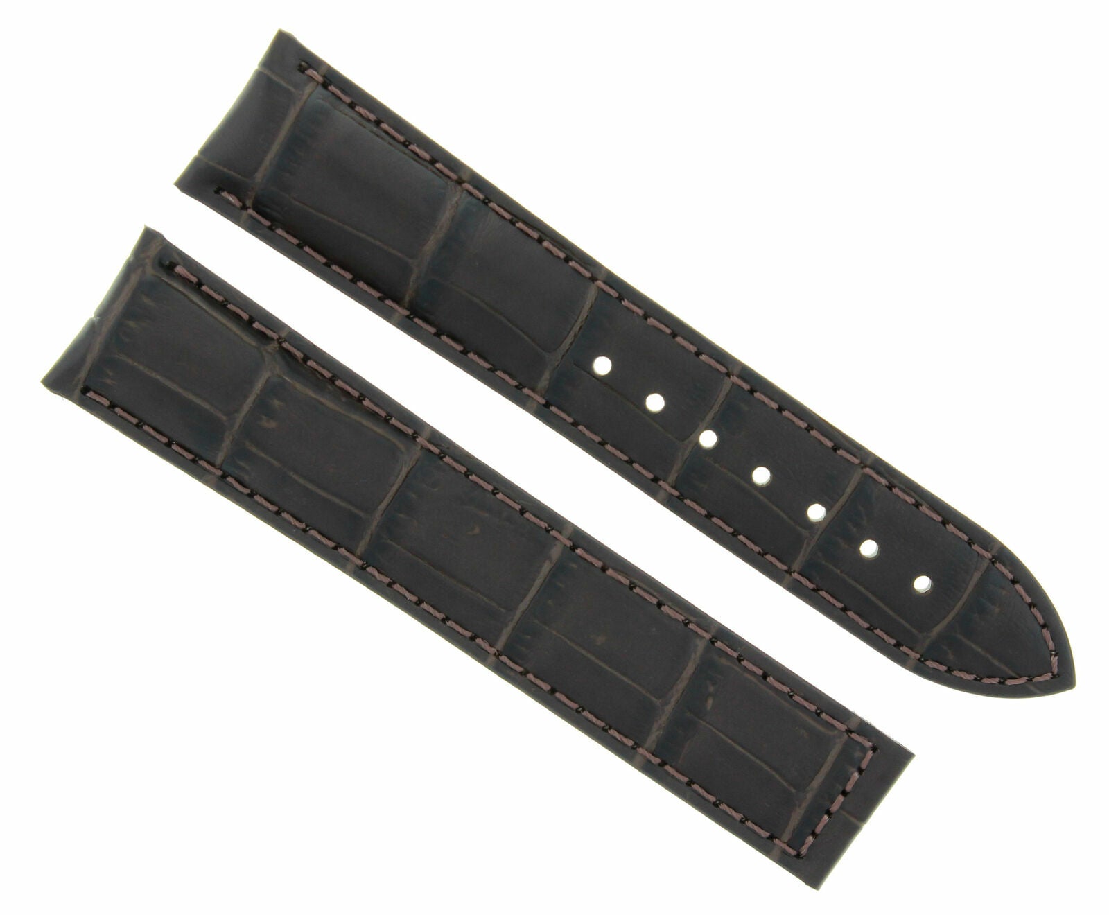 18-19-20-22-24MM LEATHER STRAP WATCH BAND FOR OMEGA SEAMASTER PLANET GOLD ROSE