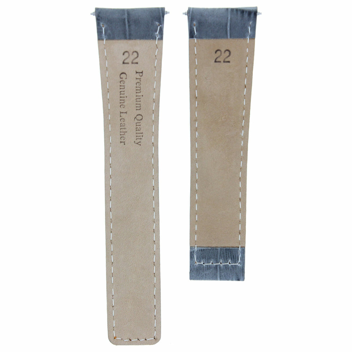 18-19-20-21-22MM LEATHER WATCH BAND STRAP CLASP FOR TAG HEUER CARRERA GOLD ROSE
