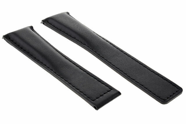 19MM 20MM 22MM LEATHER WATCH BAND STRAP WITH CLASP FOR TAG HEUER CARRERA MONACO