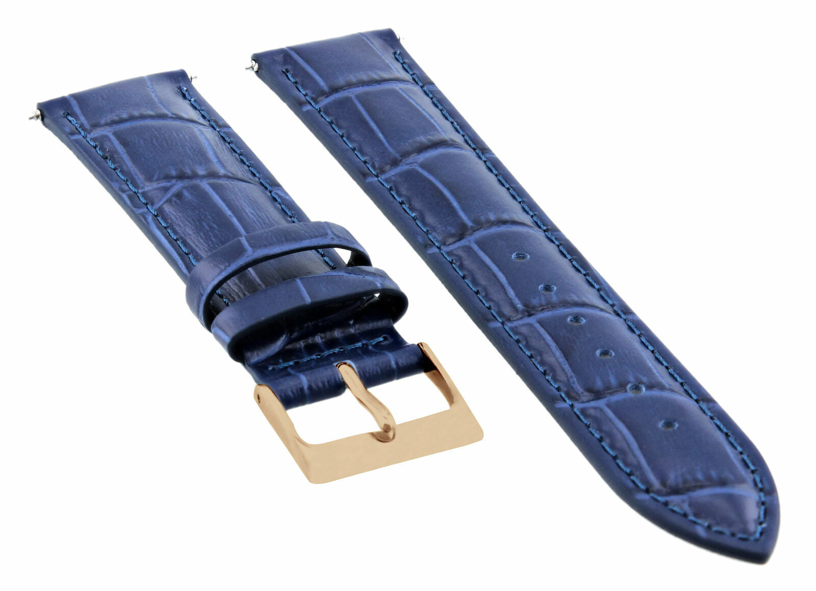 LEATHER WATCH BAND STRAP FOR CITIZEN DRIVE ROSE BLACK - 18MM