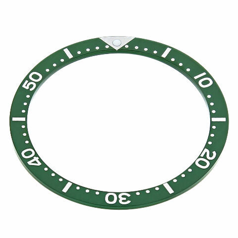 REPLACEMENT BEZEL INSERT GREEN FOR WATCH 38MM X 31.50MM