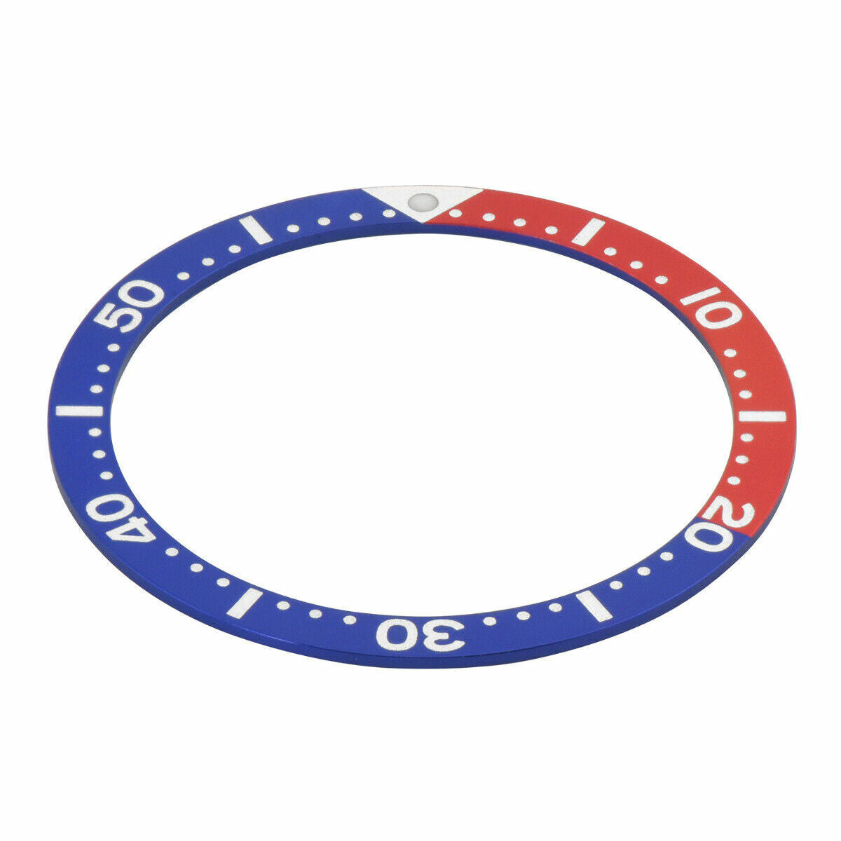 REPLACEMENT BEZEL INSERT RED/BLUE/PEPSI FOR WATCH 38MM X 31.50MM