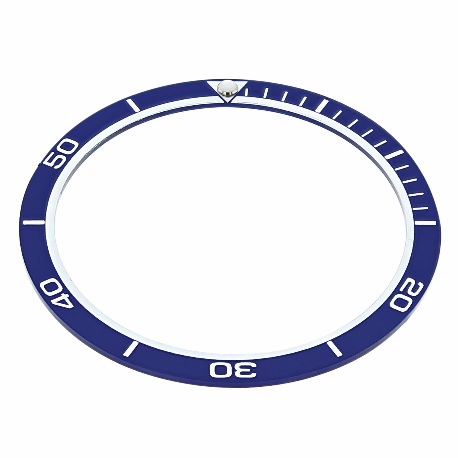 REPLACEMENT BEZEL INSERT BLUE FOR WATCH 38MM X 31.50MM