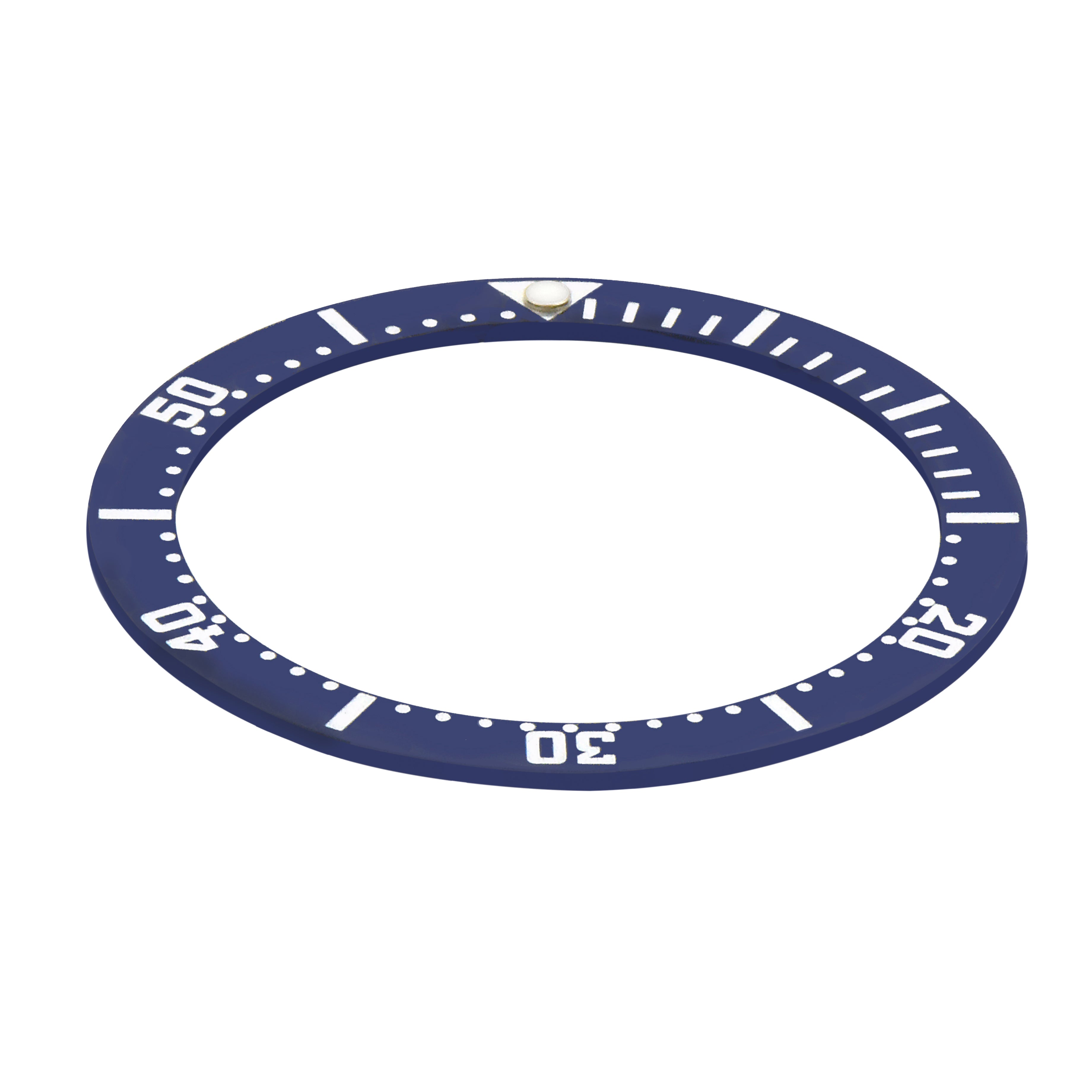 REPLACEMENT BEZEL INSERT BLUE FOR WATCH 38MM X 30.70MM