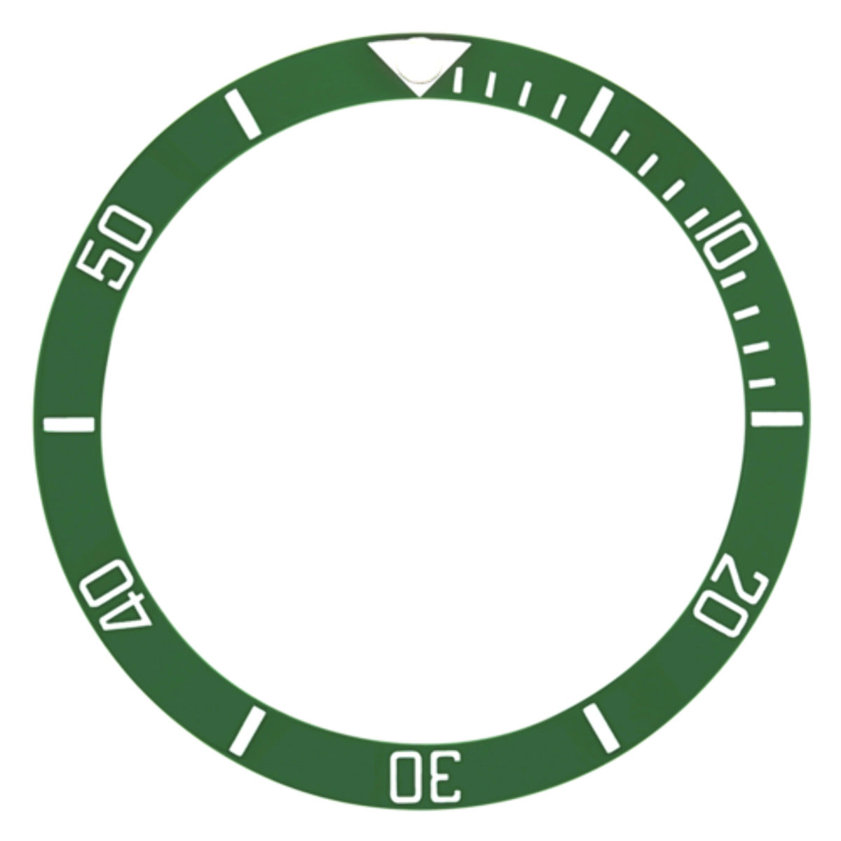 GREEN CERAMIC INSERT FOR ROLEX SUBMERINER 116610LV,116610,116613,116200,116233