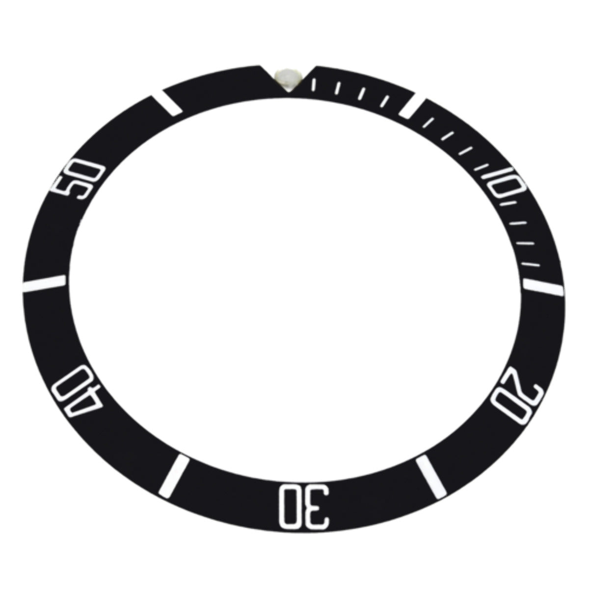 BEZEL INSERT FOR TUDOR 9411 7016  76100,94010, 9401 PLASTIC ( ACRYLIC) BLACK