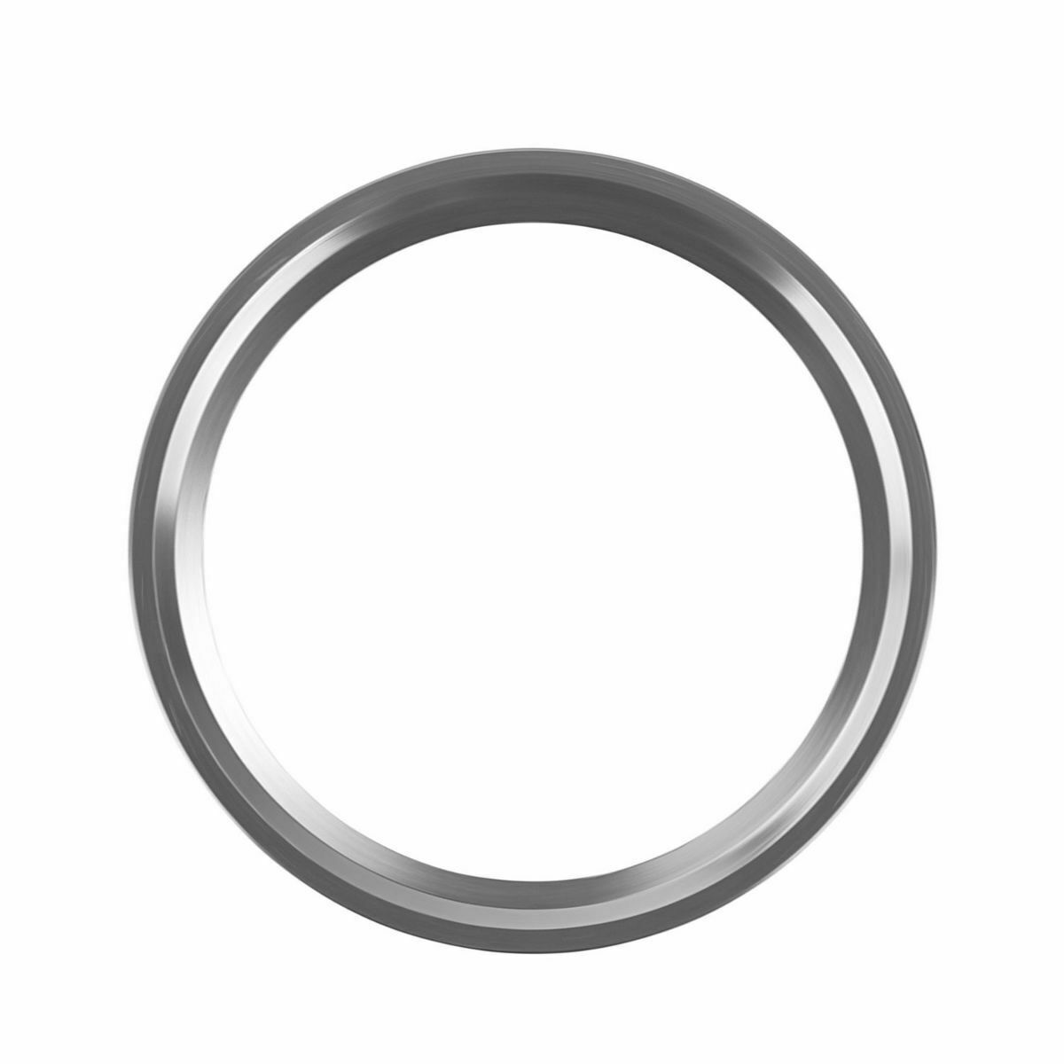 REPLACEMENT BEZEL INSERT GREY SILVER FOR WATCH 37.70MM X 30.70MM