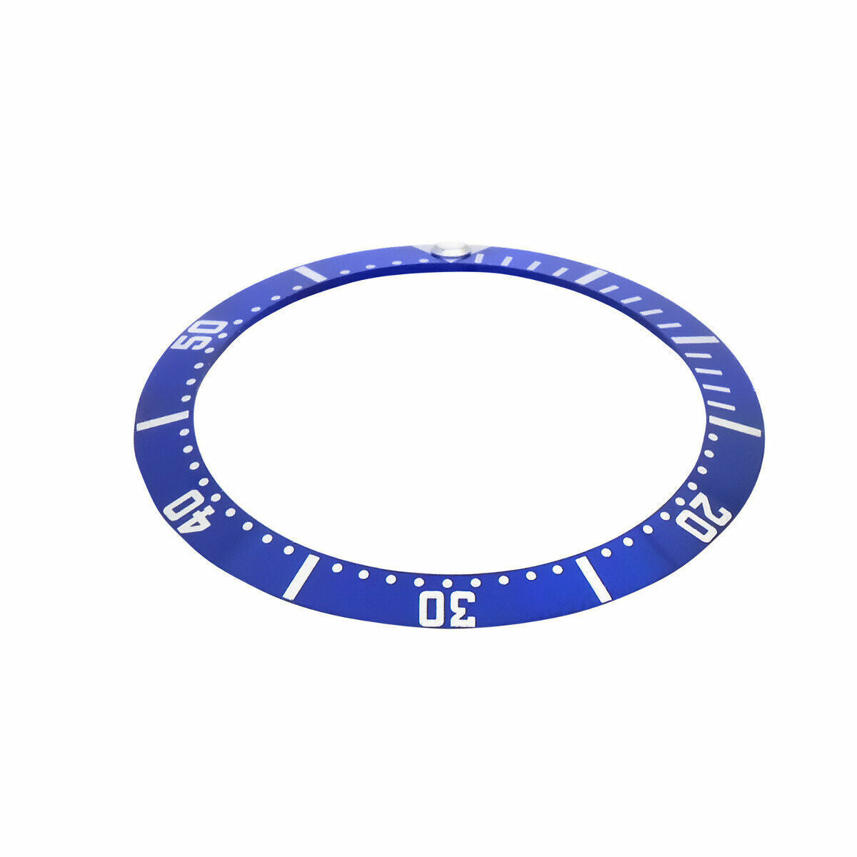 REPLACEMENT BEZEL INSERT BRIGHT BLUE FOR WATCH 38MM X 30.60MM