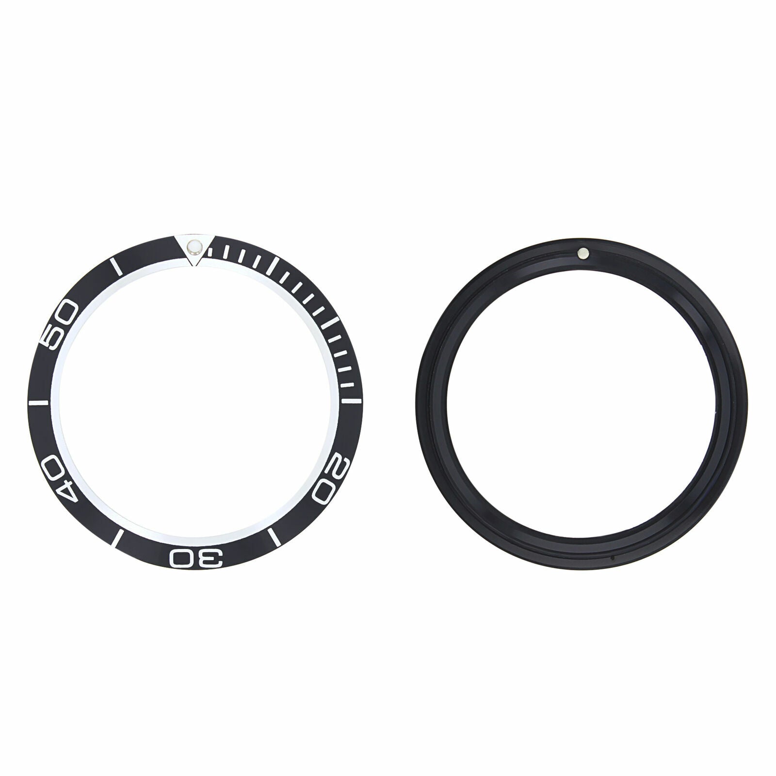 REPLACEMENT BEZEL INSERT BLACK FOR WATCH 38MM  X 30.80MM