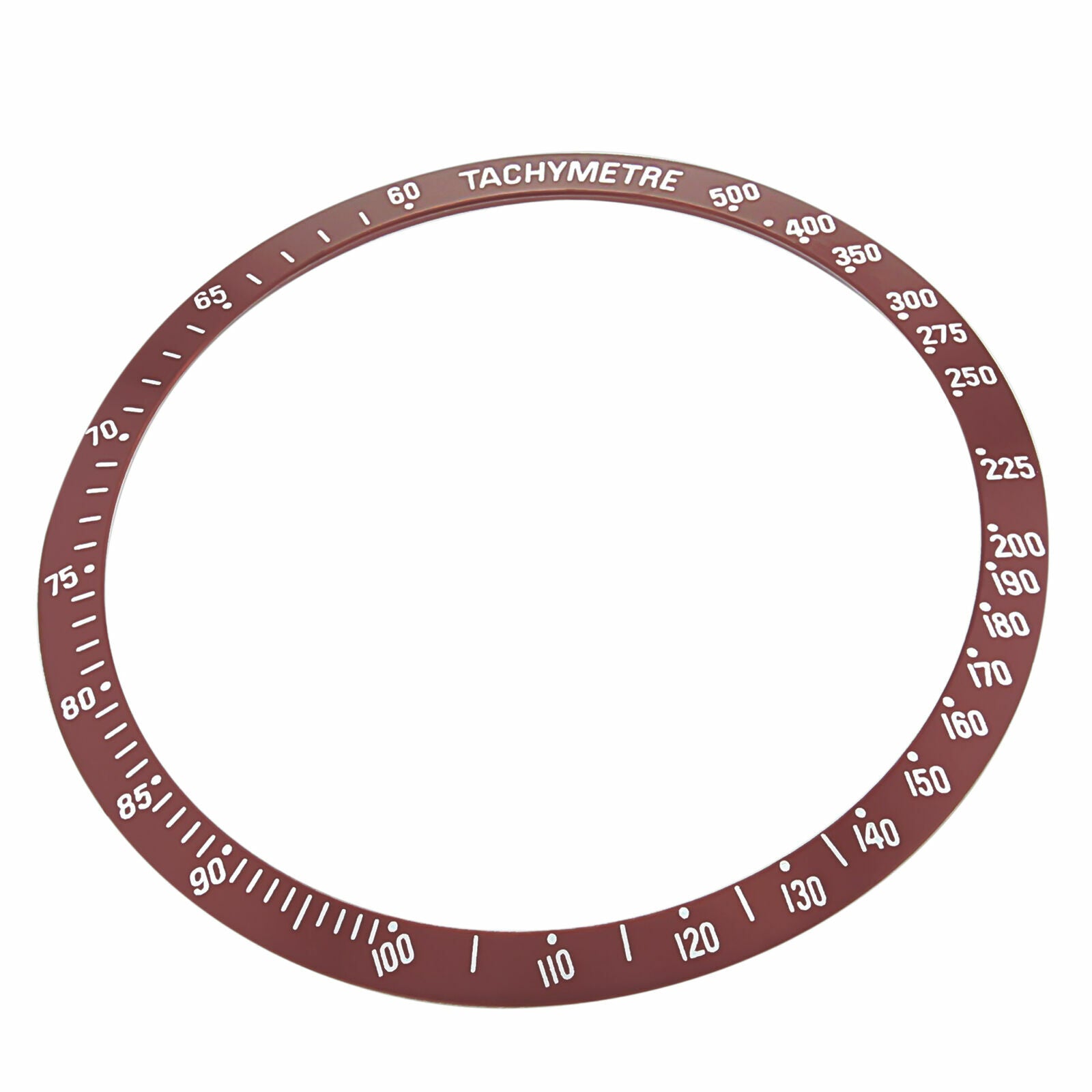 REPLACEMENT BEZEL INSERT BROWN FOR WATCH 36.50MM X 31.40MM