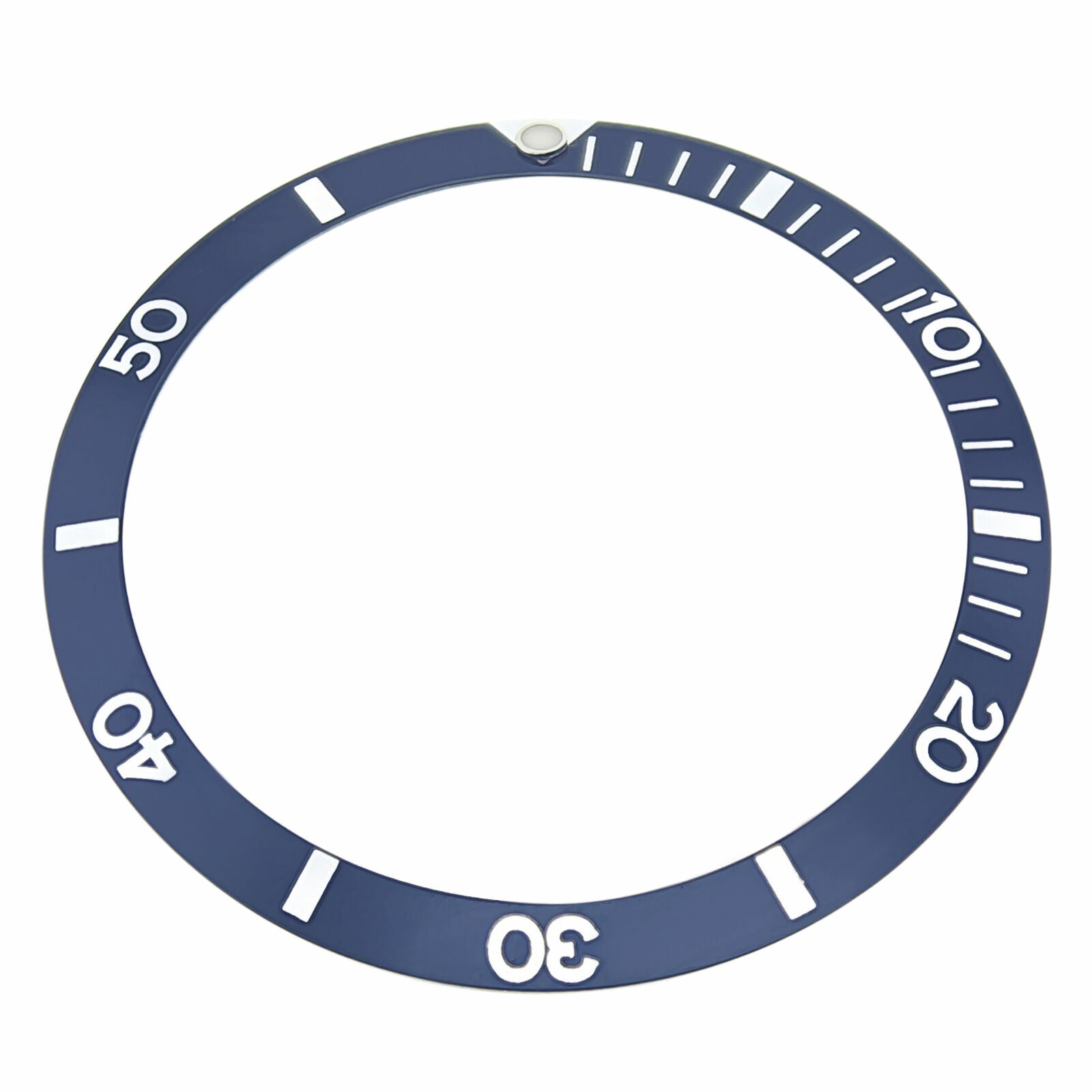 REPLACEMENT BEZEL INSERT BLUE FOR WATCH 37MM X 30.70MM