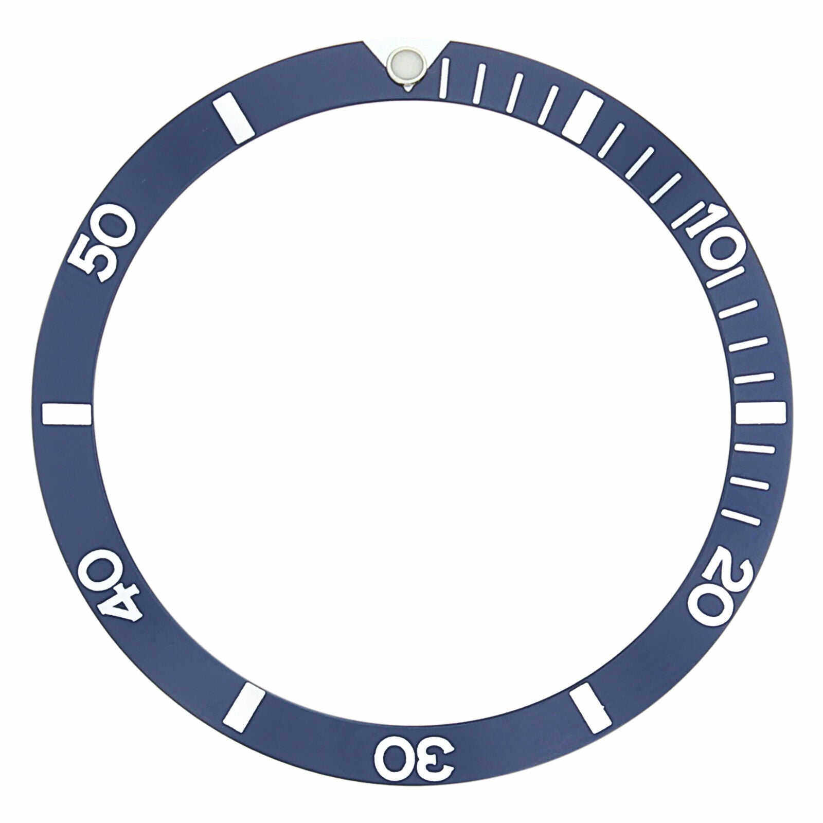 REPLACEMENT BEZEL INSERT BLUE FOR WATCH 37MM X 30.70MM