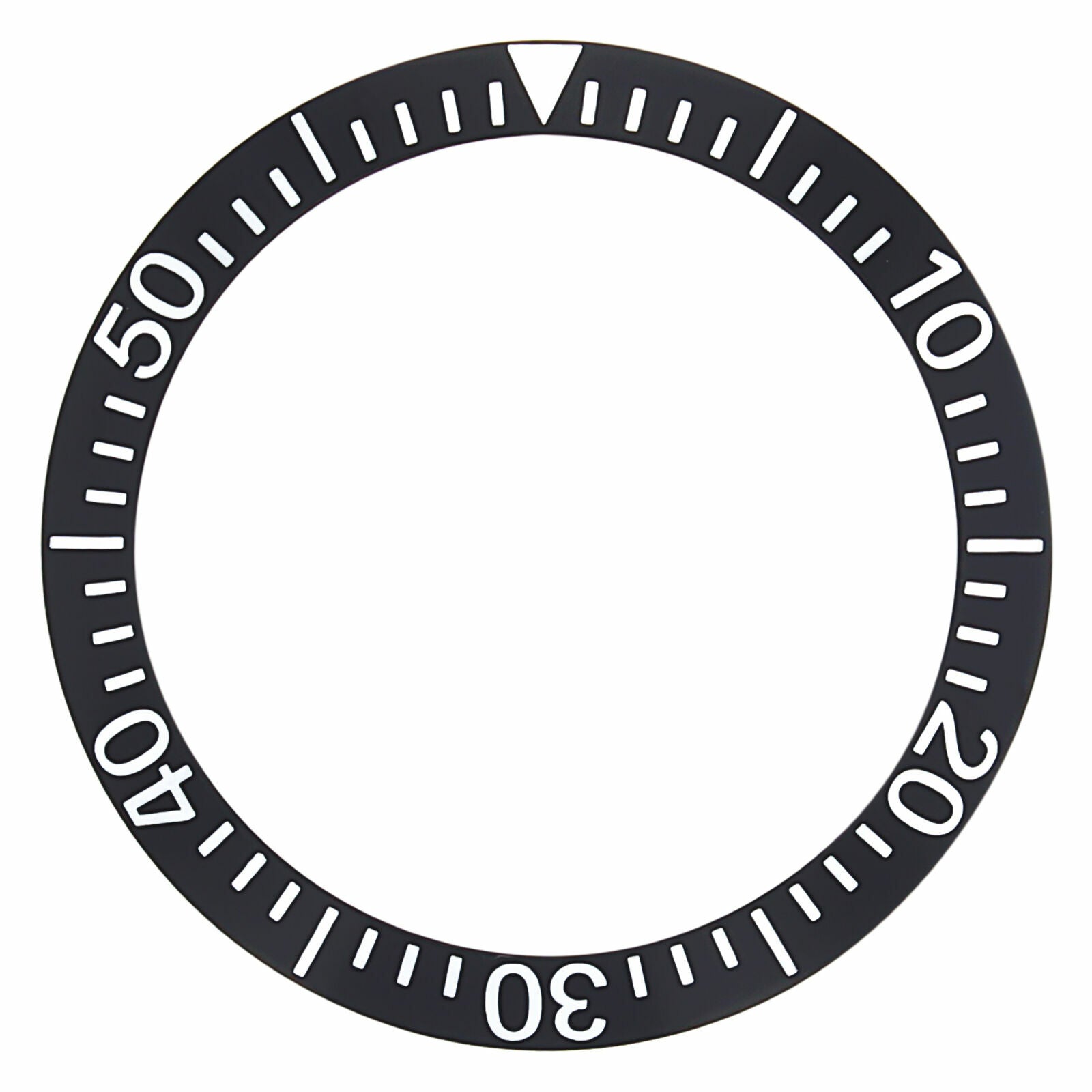 REPLACEMENT BEZEL INSERT BLACK FOR WATCH 38MM X 30.70MM