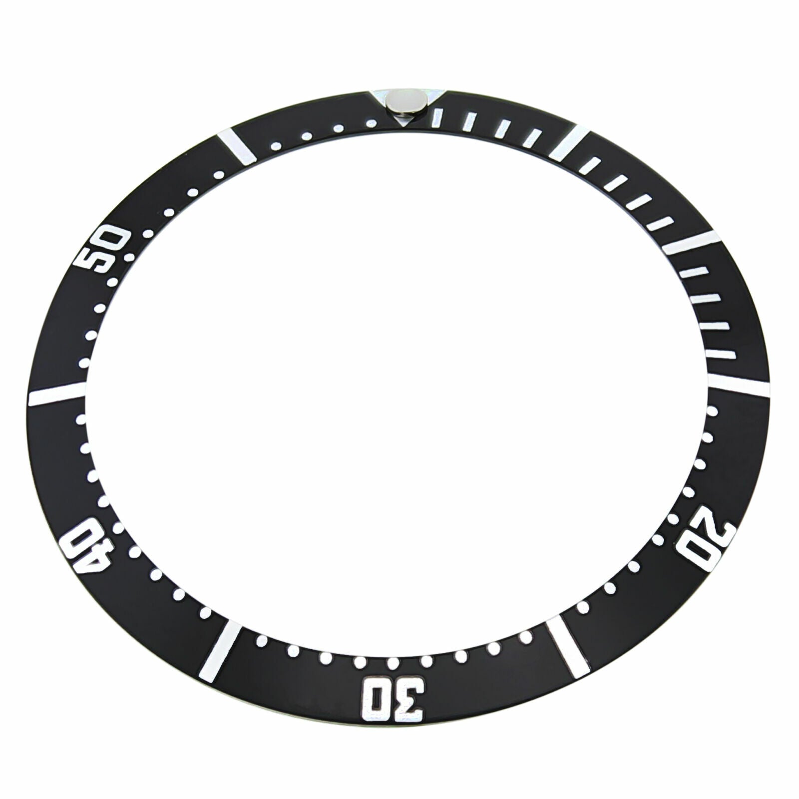 REPLACEMENT BEZEL INSERT BLACK 37MM X 31.10MM