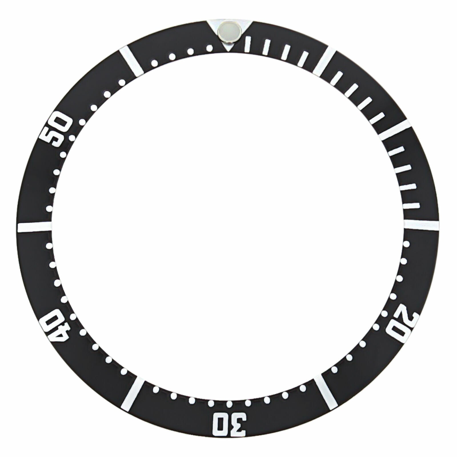 REPLACEMENT BEZEL INSERT BLACK 37MM X 31.10MM