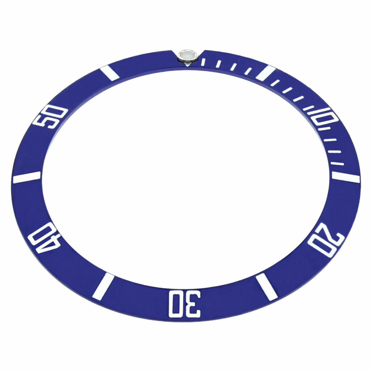 REPLACEMENT BEZEL INSERT BLUE FOR WATCH 37.50MM X 31MM