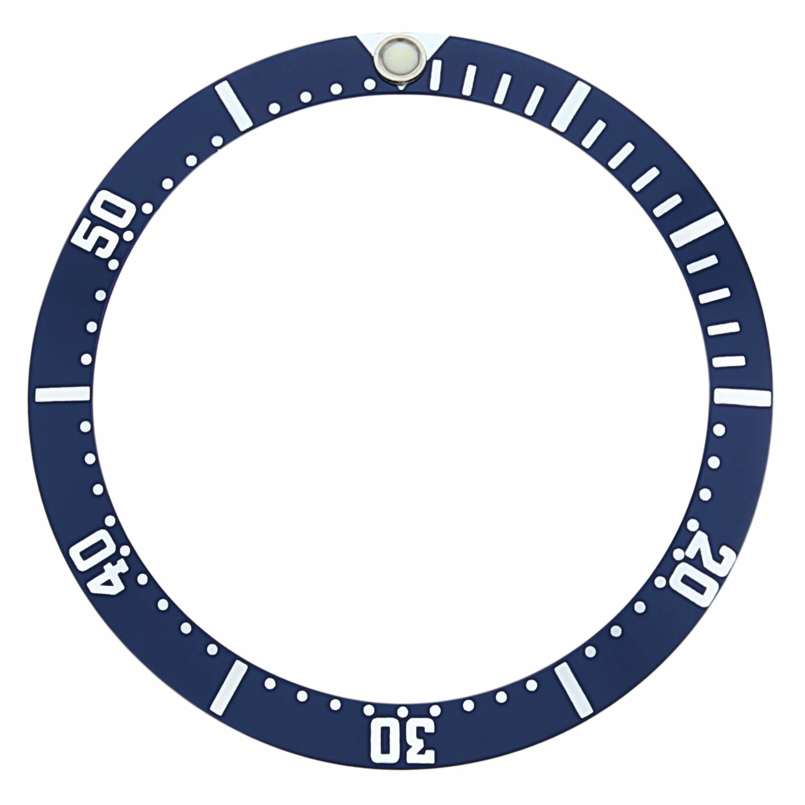 REPLACEMENT BEZEL INSERT BLUE FOR WATCH 38MM X 32MM