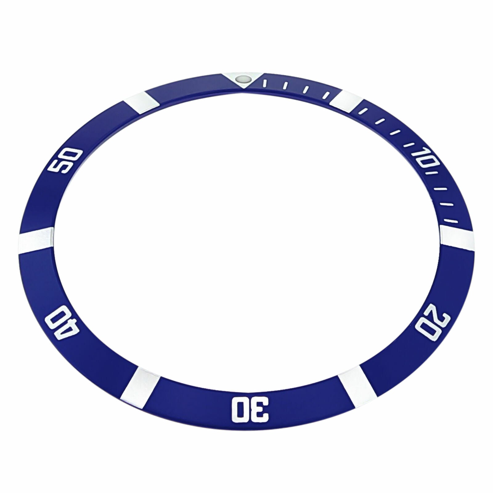 REPLACEMENT BEZEL INSERT BLUE FOR WATCH 33MM X 27.70MM