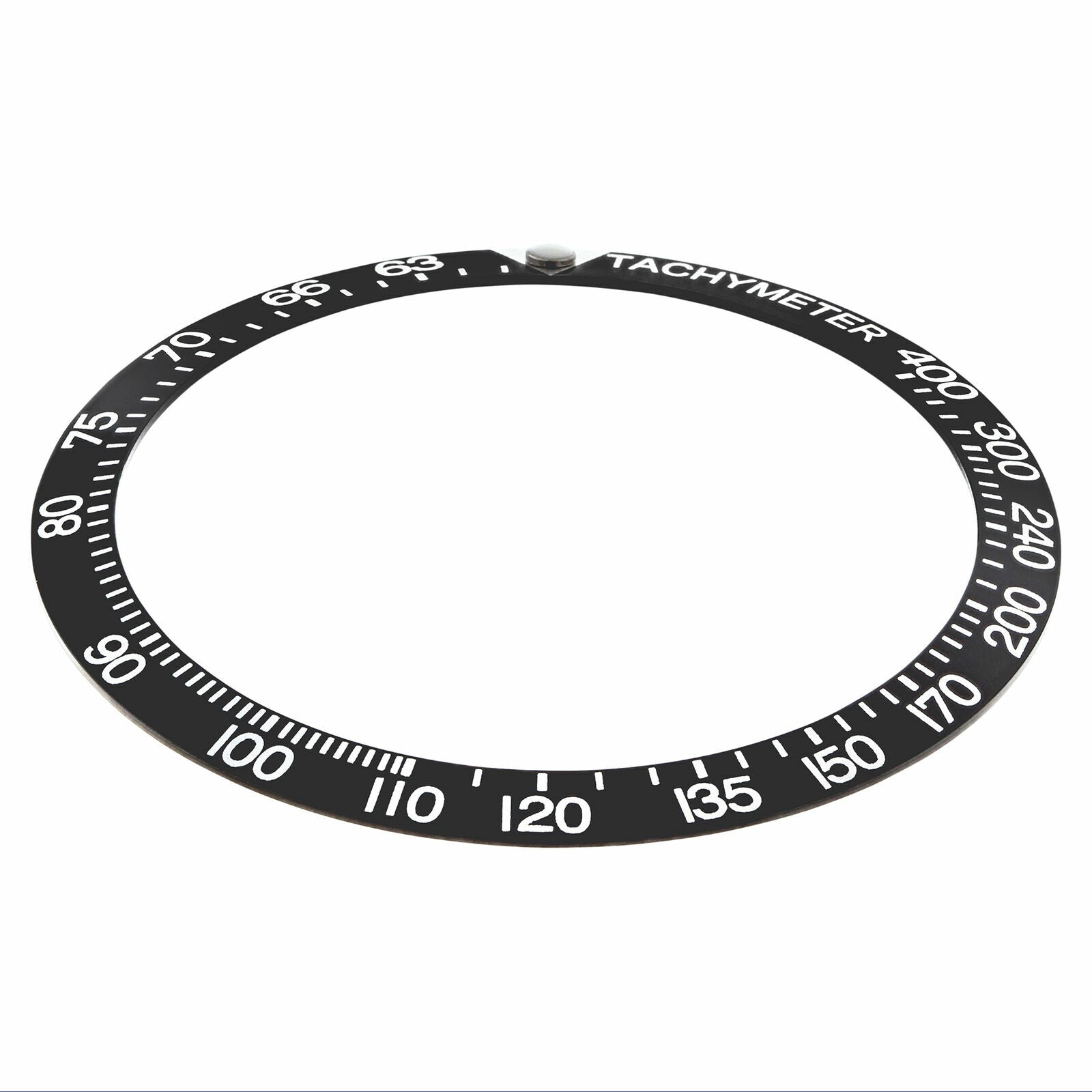 REPLACEMENT BEZEL INSERT BLACK FOR WATCH 37.30MM X 31.30MM