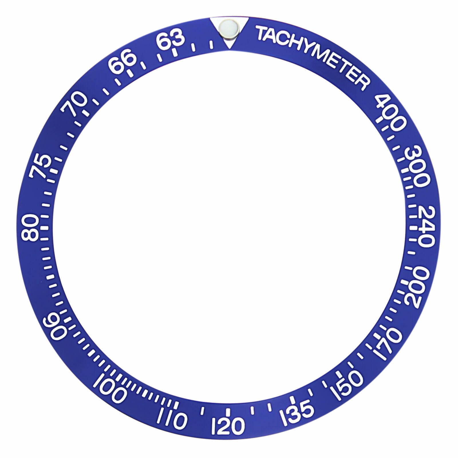 REPLACEMENT BEZEL INSERT BLUE FOR WATCH 39.20MM X 32.10MM